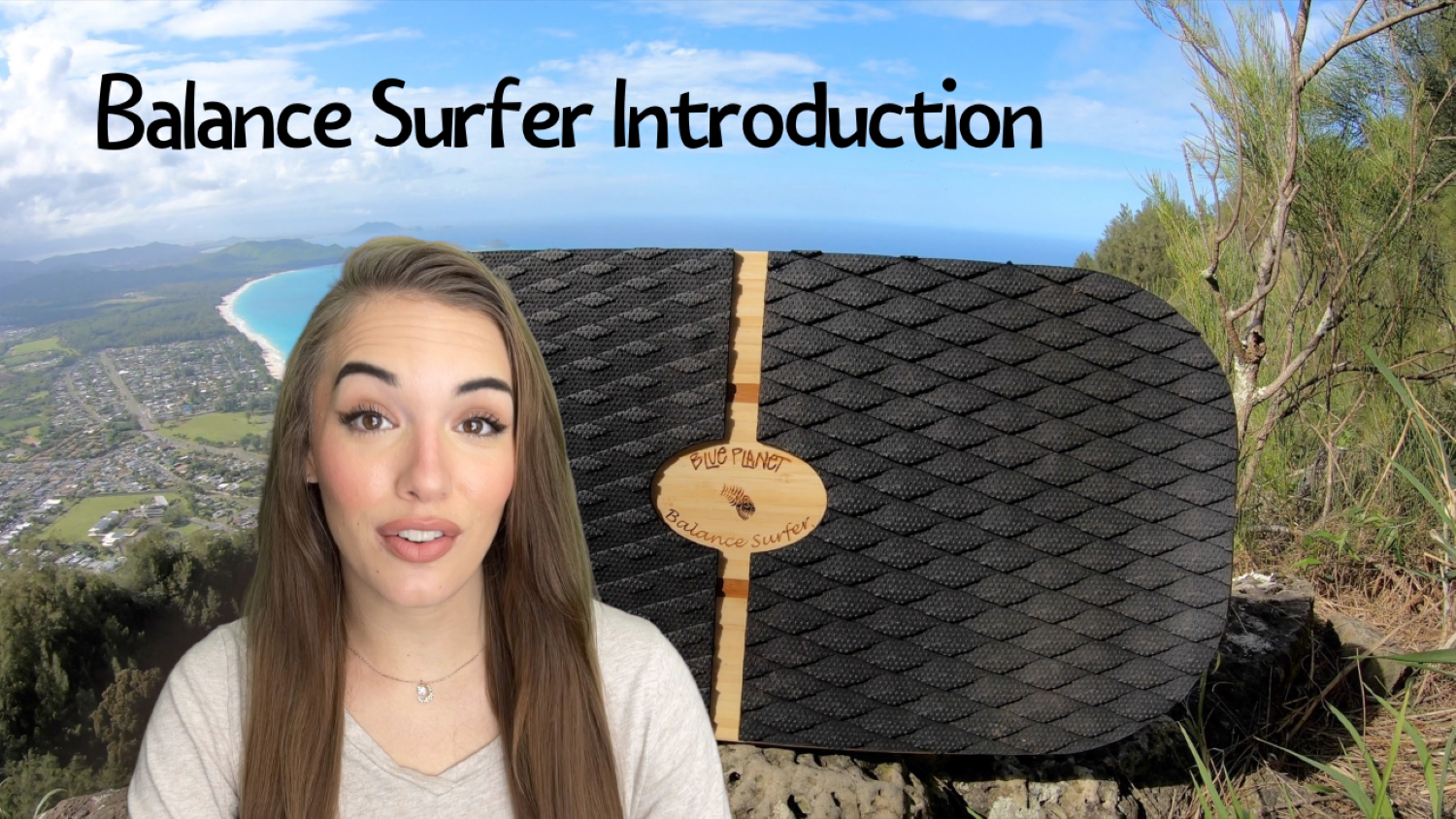 Amazon.com : Blue Planet Balance Surfer | Bamboo Balance Board for